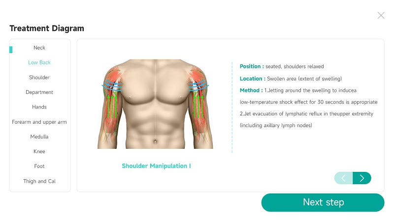 Attrezzature per crioterapia