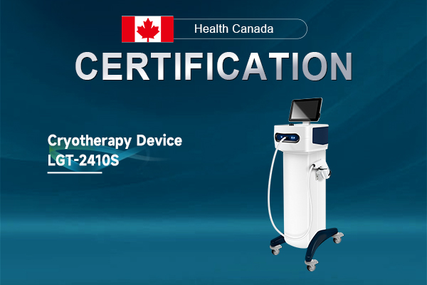 Il dispositivo per crioterapia localizzata all'avanguardia LGT-2410S ha ricevuto l'approvazione di Health Canada
