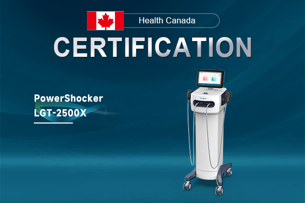 Health Canada approva il nuovo dispositivo per terapia ad onde d'urto PowerShocker LGT-2500X di Longest Medical